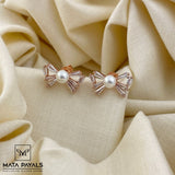 Fancy Rose Gold Stud