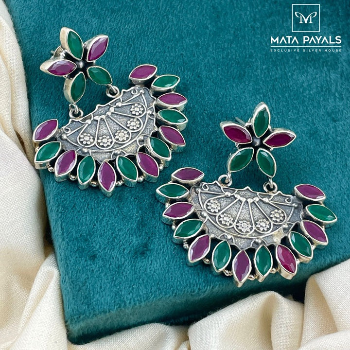 Beautiful Oxidised Chandbali