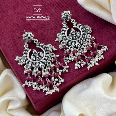 Gorgeous Oxidised Chandbali