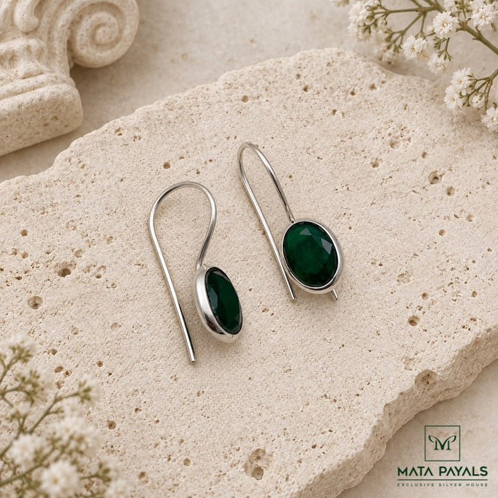 Green Oxidised Tiny Hanging