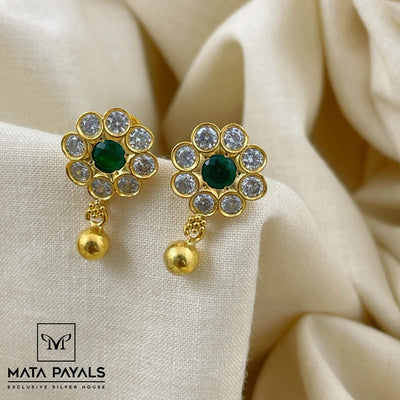 Charming Silver Stud