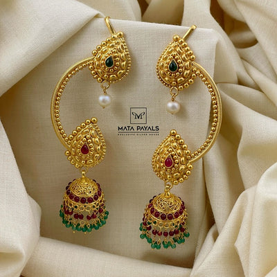 Traditional Gold Plated Jumka