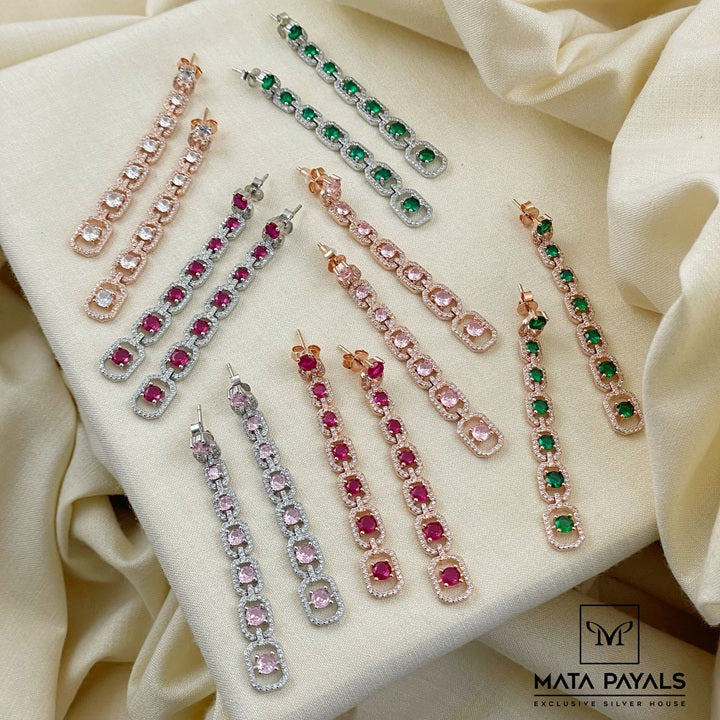 Fancy Zircon Earring