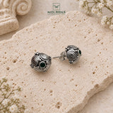 Green Stone Stud