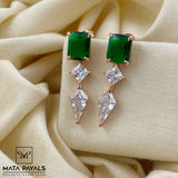 Elegant Rose Gold Zircon Tiny Hanging