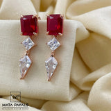 Elegant Rose Gold Zircon Tiny Hanging