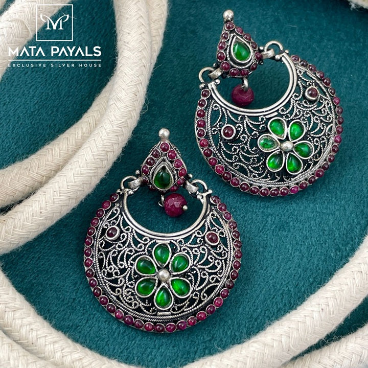 Breathtaking Filigree Chandbali