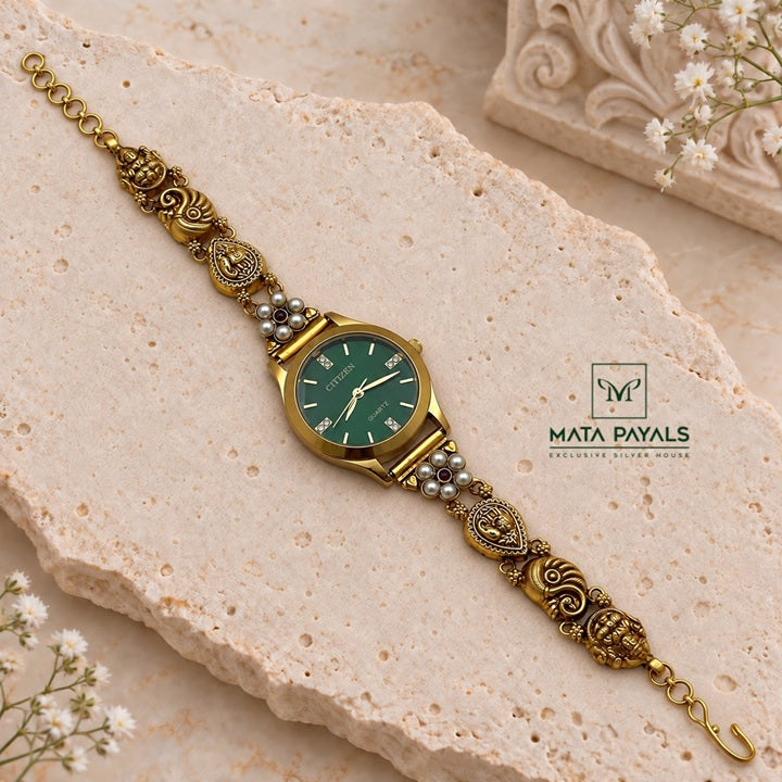 Elegant Gold Plated Watch