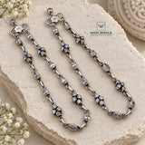 Casual Wear Oxidised Anklet