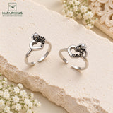 Impeccable Silver Toe Ring
