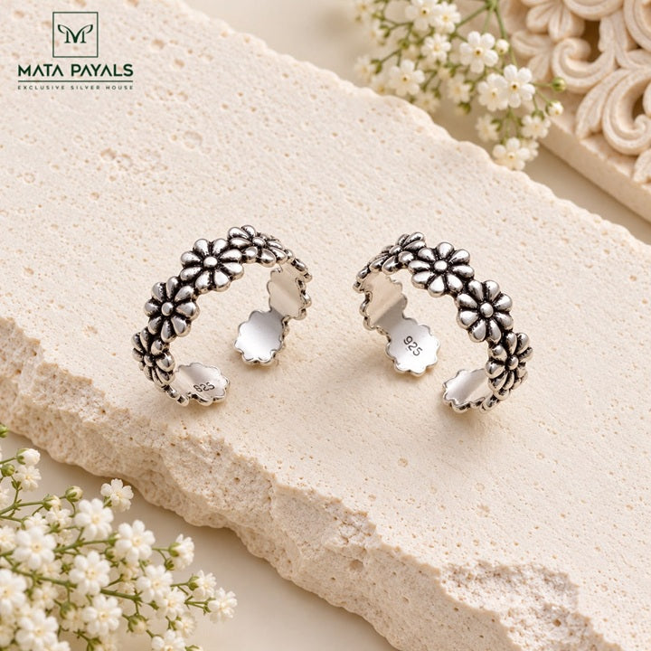Ravishing Silver Toe Ring
