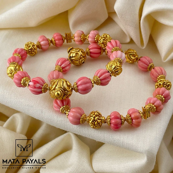 Colourful Gold Plated Bangle
