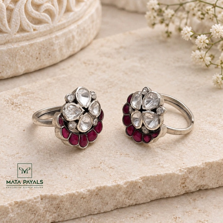 Crazy Moissanite Toe Ring
