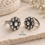Pretty Moissanite Toe Ring