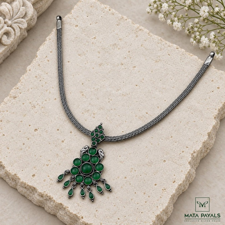 Traditional Oxidised Necklace