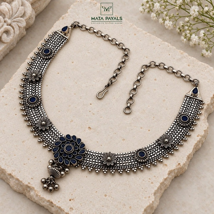 Breathtaking Cut Stone Necklace