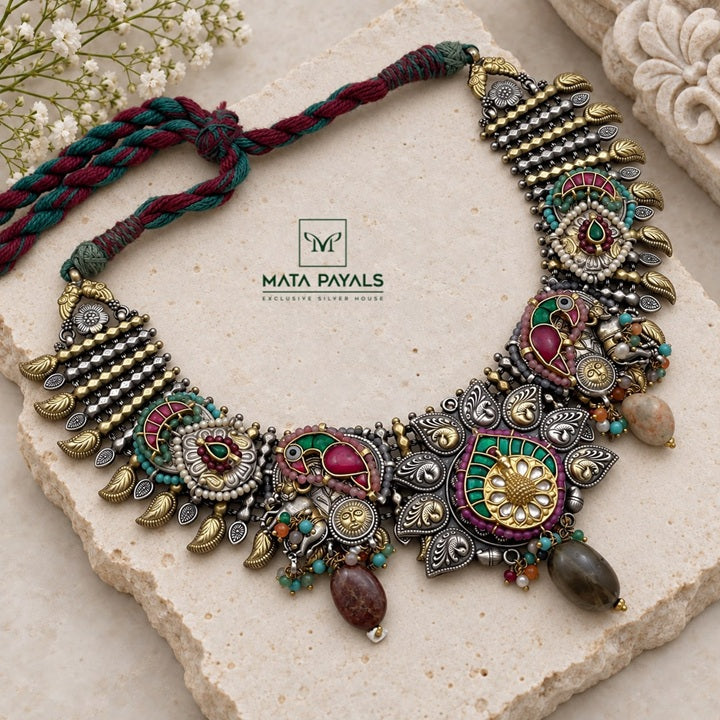 Scandalous Dual Tone Necklace