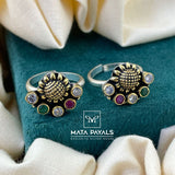 Ancestry Dual Tone Toe Ring