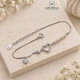 Lovely Rhodium Bracelet