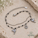 Fancy Rhodium Bracelet