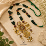 Luxurious Gold Plated Long Hara