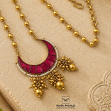 Gold Plated Kundan Hara