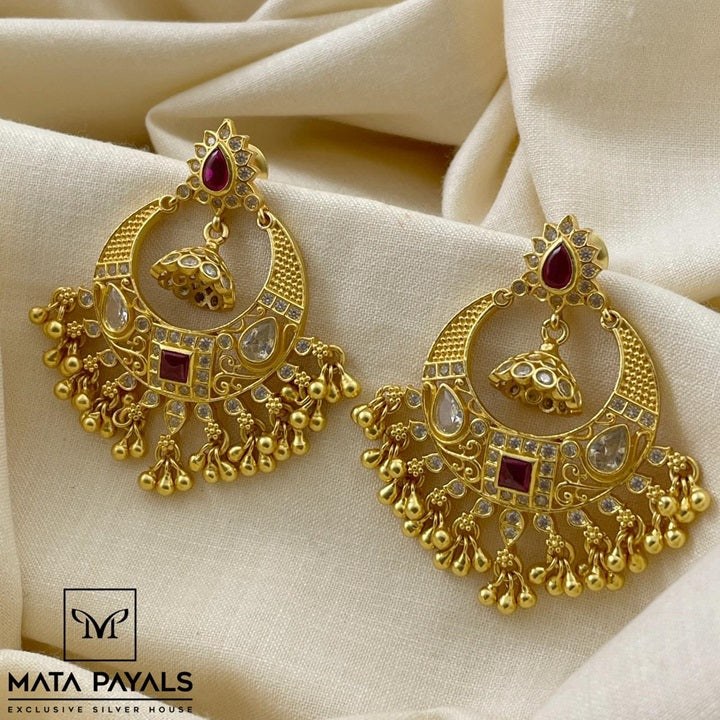 Out - Standing Gold Polish Chandbali