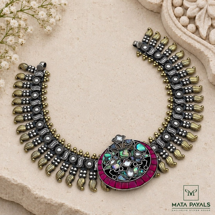 Vintage Dual Tone Necklace