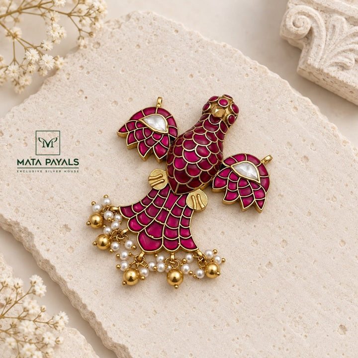 Elegant Gandaberunda Pendant