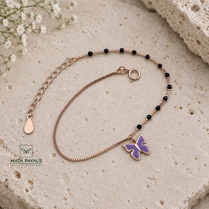 Rose Gold Butterfly Bracelet