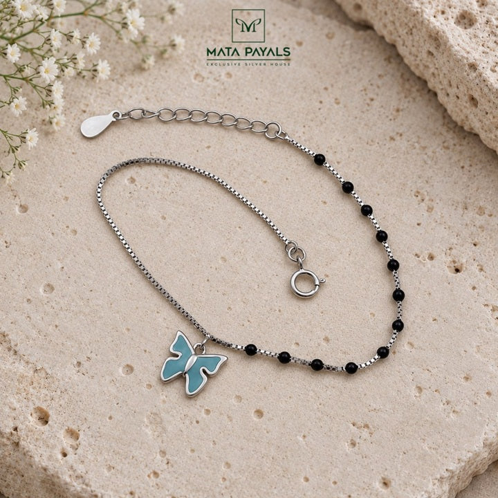 Enamel Butterfly Bracelet