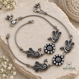 Ravishing Peacock Anklet