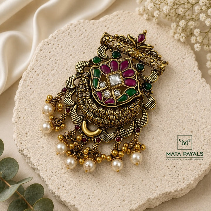 Heritage Kundan Pendant
