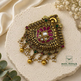 Gold Plated Kundan Pendant