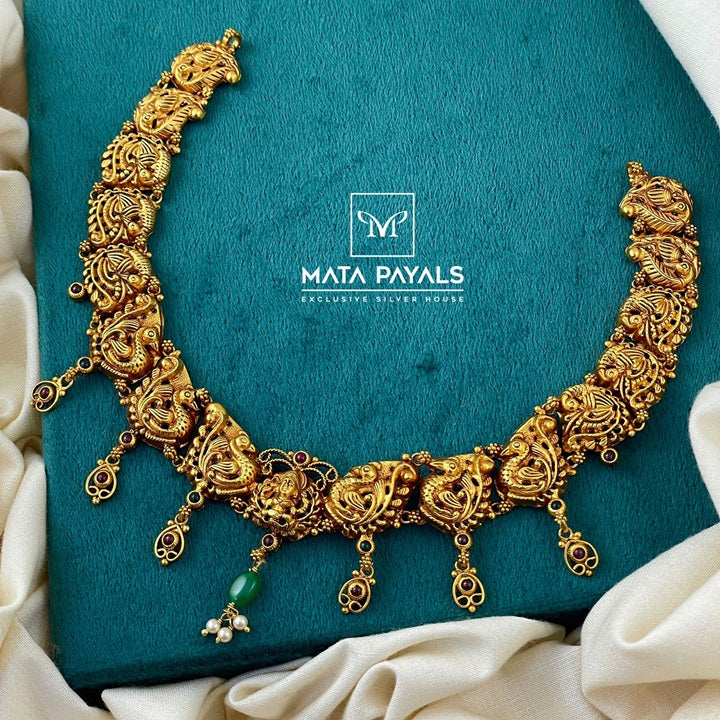 Ethnical Gold Polish Necklace