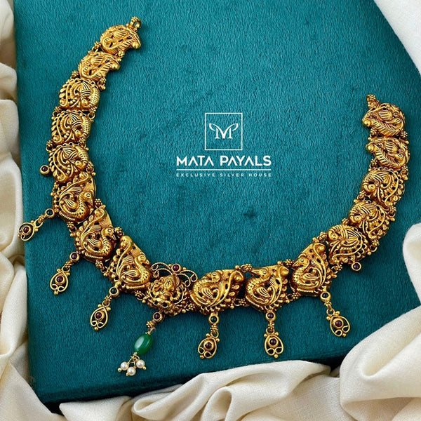 Ethnical Gold Polish Necklace