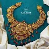 Gorgeous Mayura Gold Plated Necklace