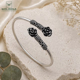 Rosey Oxidised Kada