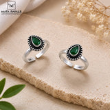Fabulous Green Toe Ring