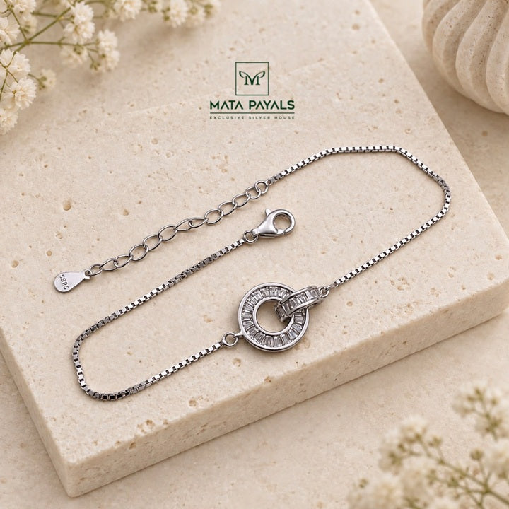 Rhodium Bracelet