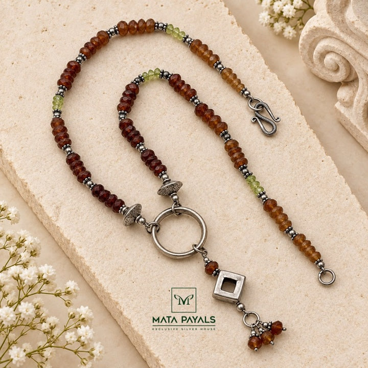 Trendy Silver Necklace