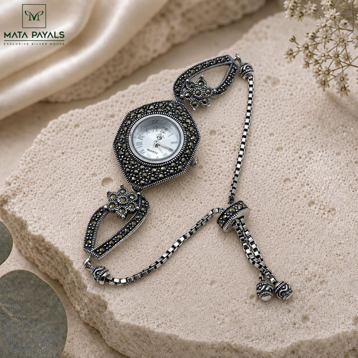 Pretty Marcasite Watch