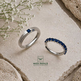 Incredible Silver Couple Ring