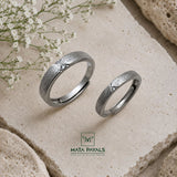 Mesmeric Zircon Couple Ring