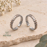 Unique Dual Tone Toe Ring