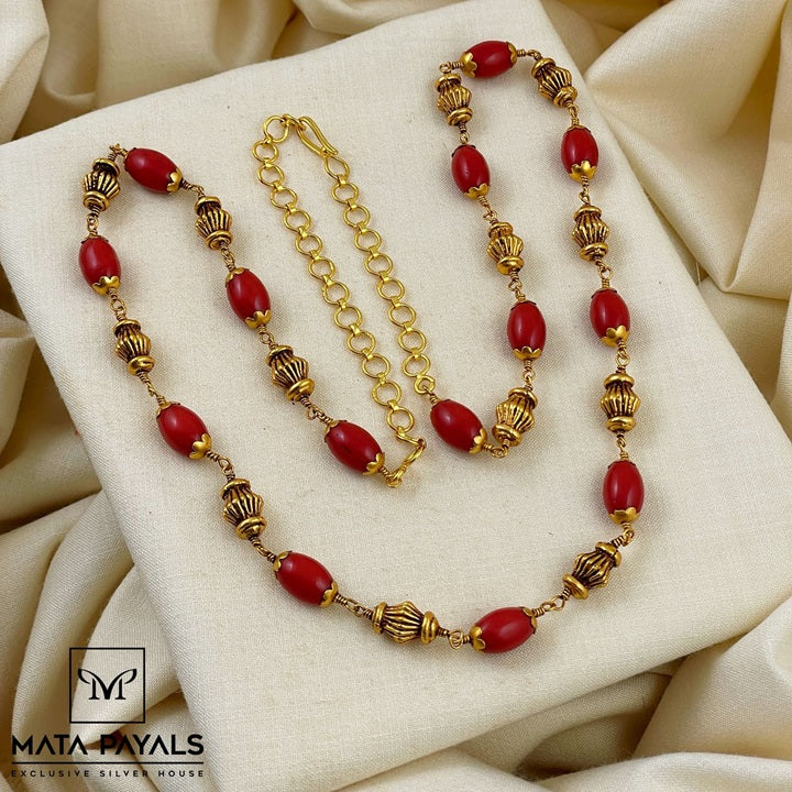 Elegant Gold Plated Fancy Chain