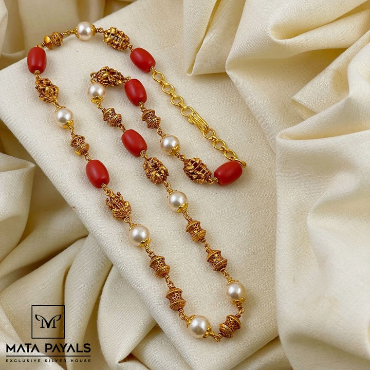 Unique Gold Polish Fancy Chain
