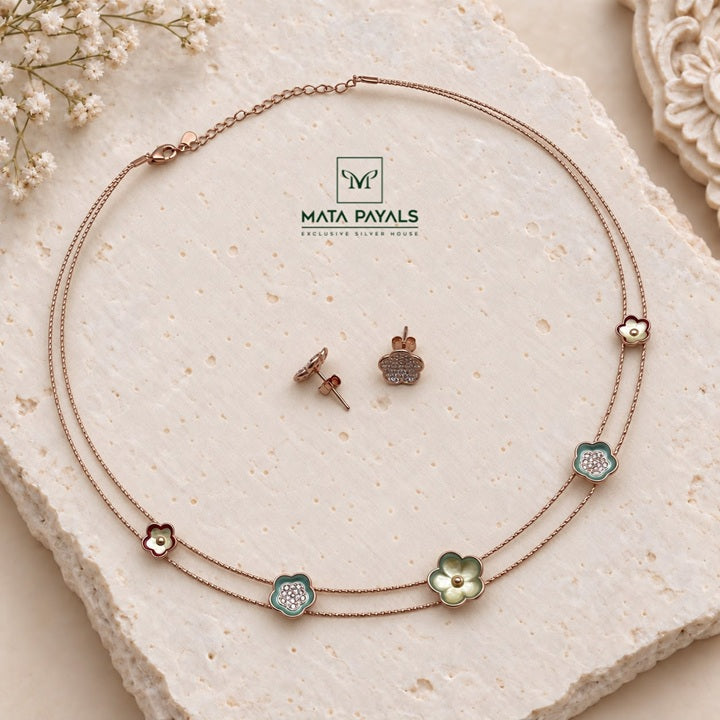Classic Enamel Necklace