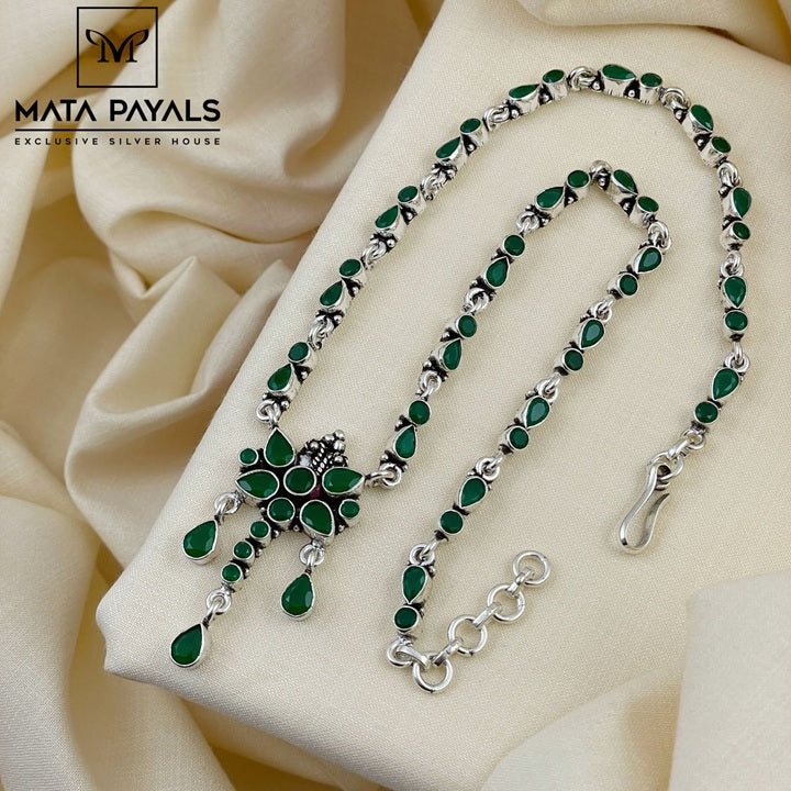 Green Stone Necklace