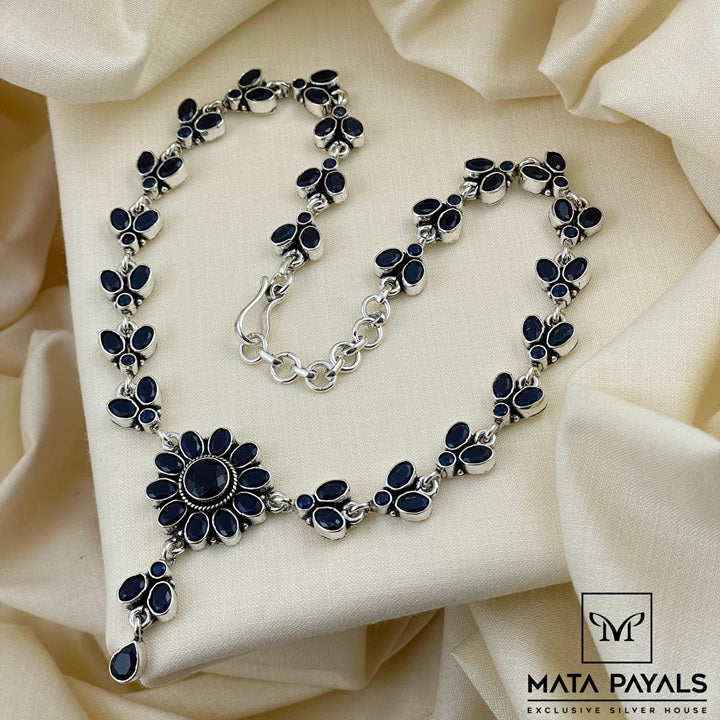 Gorgeous Navy Blue Necklace